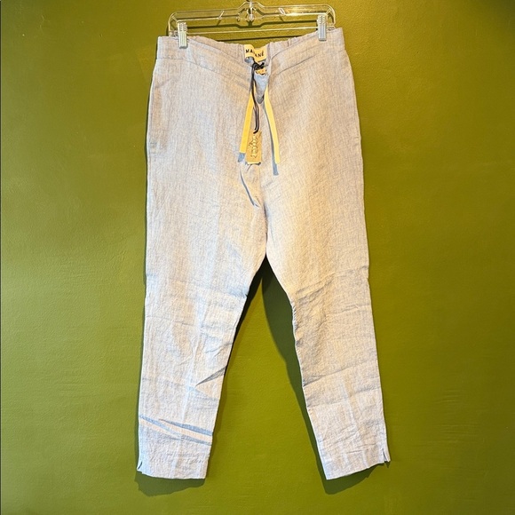 Marane Men's NY Casual Trousers - Light Linen